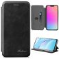 Xiaomi Redmi K30 / K30 5G / Poco X2, Oldalra nyíló tok, stand, Wooze Protect And Dress Book, fekete