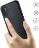 Motorola Moto G100 / Edge S, Szilikon hátlap és műanyag előlapi tok, elő- és hátlapi üveggel, közepsen ütésálló, Wooze Power Case, fekete