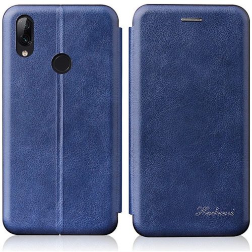 Huawei Honor 30 Pro / 30 Pro Plus, Oldalra nyíló tok, stand, Wooze Protect And Dress Book, kék