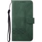 Motorola Moto G50, Oldalra nyíló tok, stand, kártyatartóval, kézpánttal, Wooze Illusion, zöld