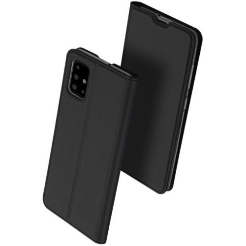 Realme GT Neo3 / Neo3 150W, Oldalra nyíló tok, stand, Dux Ducis, fekete