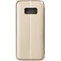 Xiaomi Redmi 10A, Oldalra nyíló tok, stand, Forcell Elegance, arany