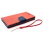Xiaomi Redmi 10A, Oldalra nyíló tok, stand, Fancy Book, piros