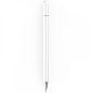 Univerzális toll, (bármilyen kapacitív kijelzőhöz), Charm Stylus Pen, feher/ezust