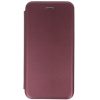 Xiaomi Redmi 10A, Oldalra nyíló tok, stand, Forcell Elegance, bordó