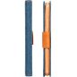 Samsung Galaxy A14 4G / A14 5G SM-A145F / A146B, Oldalra nyíló tok, stand, Canvas Book, sötétkék