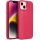 Samsung Galaxy A13 5G / A04s SM-A136U / A047F, Szilikon tok, közepesen ütésálló, fémhatású kamera keret, Frame Case, magenta