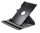 Samsung Galaxy Tab A 9.7 SM-T550 / T555, mappa tok, elforgatható (360°), fekete