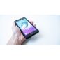 Xiaomi Redmi Note 5A, Műanyag hátlap védőtok, Defender, fémhatású, fekete