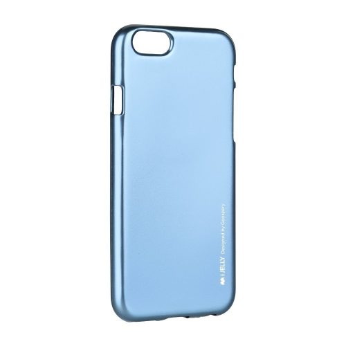 Samsung Galaxy A20 / A30 SM-A205F / A305F, TPU szilikon tok, Mercury i-Jelly, matt hatású, kék