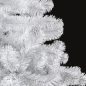 SilverWhite 2d-s műfenyő, 180 cm, ezüst