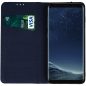 Samsung Galaxy A42 5G / M42 5G SM-A426B / M426B, Oldalra nyíló tok, valódi bőrtok, stand, Smart Pro, sötétkék