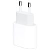 Hálózati töltő adapter, 20W, USB Type-C aljzat, gyorstöltés, PD, fehér