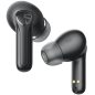 Bluetooth sztereó fülhallgató, v5.2, TWS, töltőtok, érintés vezérlés, zajszűrővel, vízálló, játékosoknak ajánlott, SoundPeats Life, fekete