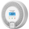X-Sense CO-3D-W Link+ szén-monoxid riasztó, Wifi kapcsolat, LCD kijelzővel, fehér