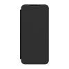 Samsung Galaxy A55 5G SM-A556B, Oldalra nyíló tok, kártyatartóval, fekete, gyári