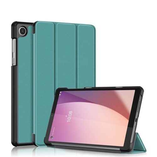 Lenovo Tab M8 (8.0) (4. generáció) TB-300, mappa tok, Trifold, zöld