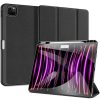 Apple iPad Pro 13 (2024), mappa tok, Smart Case, érintőceruza tartó, Dux Ducis Domo, fekete