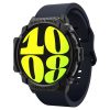 Samsung Galaxy Watch 7 (44 mm) SM-L310 / L315, Szilikon védőkeret, ütésálló, szíj nélkül, Spigen Rugged Armor, fekete