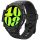 Samsung Galaxy Watch 7 (40 mm) SM-L300 / L305, Szilikon védőkeret, ütésálló, szíjjal, Spigen Rugged Armor Pro, fekete