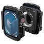 Apple Watch 10 (42 mm), Szilikon védőkeret, ütésálló, szíj nélkül, Spigen Rugged Armor, fekete