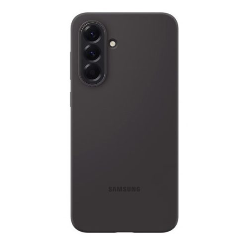 Samsung Galaxy A56 5G SM-A566B, Szilikon tok, fekete, gyári
