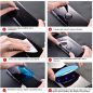 Xiaomi Redmi Note 14 Pro 5G (Global) / Poco X7, Kijelzővédő fólia, ütésálló fólia (az íves részre is!), Tempered Glass (edzett üveg), UV lámpával, 3D Full Cover, Mocolo UV Liquid, Clear