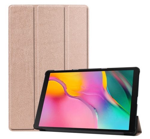 Samsung Galaxy Tab A 10.1 (2019) SM-T510 / T515, mappa tok, Trifold, vörösarany