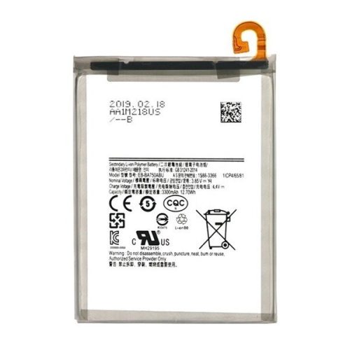 Samsung Galaxy A7 (2018) / A10 / M10 SM-A750F / A105F / M105F, Akkumulátor, 3300 mAh, Li-Ion Polymer, kompatibilis