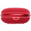 Bluetooth hordozható hangszóró, 5W, v5.1, felakasztható, vízálló, JBL Clip 4, piros