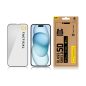 Apple iPhone 15 / 16, Kijelzővédő fólia, ütésálló fólia (az íves részre is!), Tempered Glass (edzett üveg), Full Glue, Tactical Glass Shield 5D, fekete