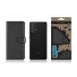 Samsung Galaxy A52 / A52 5G / A52s 5G SM-A525F / A526B / A528B, Oldalra nyíló tok, stand, kártyatartóval, csatos, Tactical Field Notes, fekete