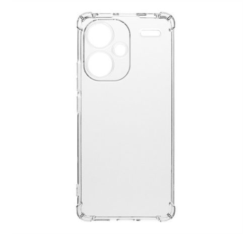 Xiaomi Redmi Note 13 Pro Plus 5G, Szilikon tok, légpárnás sarok, Tactical TPU Plyo, átlátszó