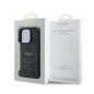 Guess 4G Ring Classic Logo Apple iPhone 16 Pro hátlap tok, fekete