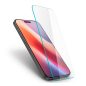 Apple iPhone 16 Pro, Kijelzővédő fólia, ütésálló fólia (az íves részre is!), Tempered Glass (edzett üveg), tok barát, Spigen Glastr Slim HD, Clear