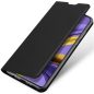 Apple iPhone 15 Pro Max, Oldalra nyíló tok, stand, Dux Ducis, fekete
