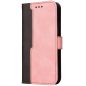 Xiaomi Redmi K70 Ultra, Oldalra nyíló tok, stand, kártyatartóval, kézpánttal, Wooze Colour Wallet, rózsaszín