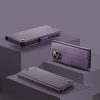 Xiaomi Redmi 13 4G / Note 13R / Poco M6 4G, Oldalra nyíló tok, stand, kártyatartóval, RFID technológiával, Wooze CaseME, lila