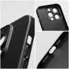 Xiaomi Redmi Note 14 4G (Global), Műanyag hátlap védőtok, légáteresztő, lyukacsos minta, Breezy, fekete