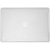 Apple MacBook Air 13 (2018 / 2019 / 2020), Műanyag hátlap védőtok, csillogó, Tech Protect SmartShell, átlátszó