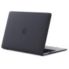 Apple MacBook Air 15 (2023 / 2024), Műanyag hátlap védőtok, Tech Protect SmartShell, fekete