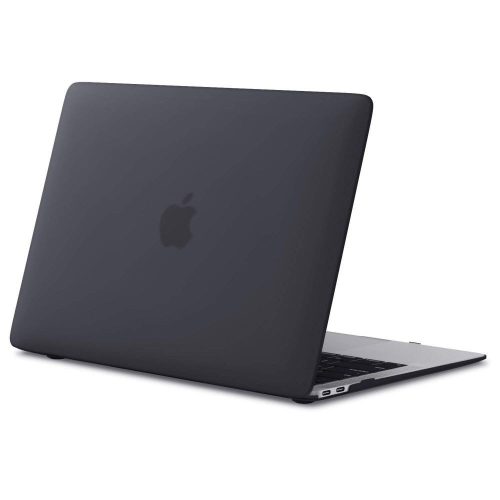 Apple MacBook Pro 14 (2021 - 2024), Műanyag hátlap védőtok, Tech Protect SmartShell, fekete