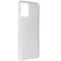 Apple iPhone 16e, Szilikon tok, csillogó, Forcell Shining, ezüst