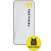 Apple iPhone 13 / 13 Pro / 14 / 16e, Kijelzővédő fólia, ütésálló fólia (az íves részre is!), Tempered Glass (edzett üveg), segéd kerettel, Tactical Impact Barrier, fekete