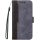 Huawei Honor Magic 7 Lite / X9c / X60 Pro, Oldalra nyíló tok, stand, kártyatartóval, kézpánttal, Wooze Colour Wallet, szürke