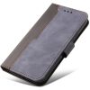 Huawei Honor Magic 7 Lite / X9c / X60 Pro, Oldalra nyíló tok, stand, kártyatartóval, kézpánttal, Wooze Colour Wallet, szürke