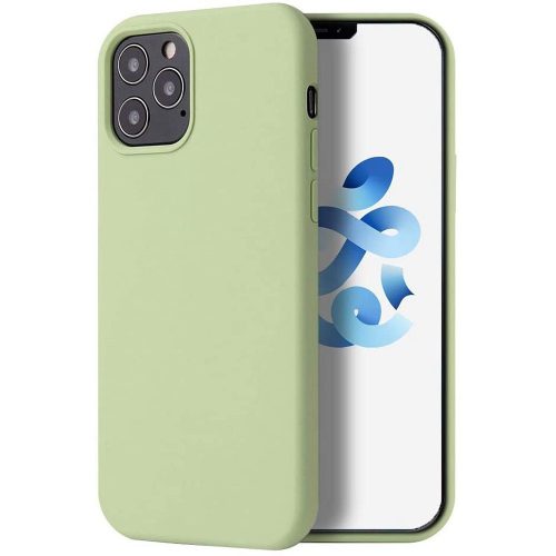 Samsung Galaxy A26 5G SM-A266B, Szilikon tok, Wooze Liquid Silica Gel, világoszöld