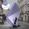 Samsung Galaxy A36 5G SM-A366B, Műanyag hátlap védőtok + szilikon keret, FlexAir Hybrid, átlátszó