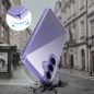 Samsung Galaxy A36 5G SM-A366B, Műanyag hátlap védőtok + szilikon keret, FlexAir Hybrid, átlátszó