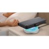 Apple iPhone 13 Pro Max, Oldalra nyíló tok, stand, kártyatartóval, RFID technológiával, Wooze CaseME, fekete
